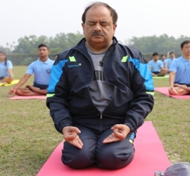 Celebration of republic day 2022 and suryanamaskar